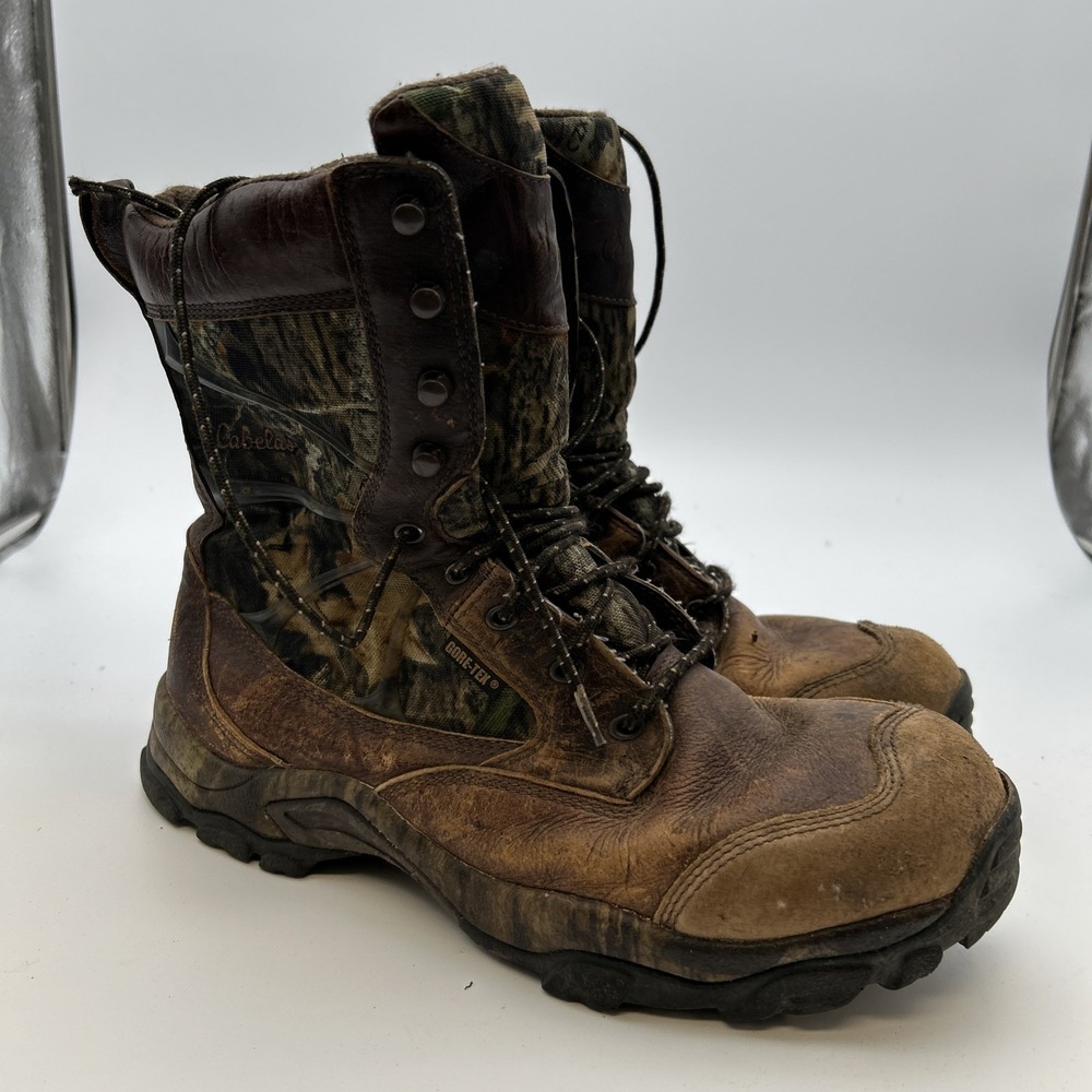 Cabela's Gore-Tex Boots Camo 11.5